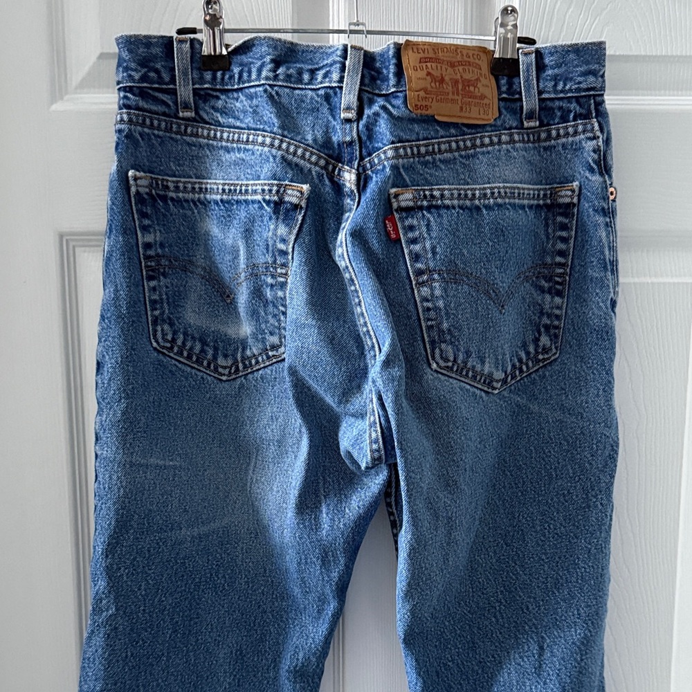 Classic Vintage Blue Denim 505 Levi’s Jeans
